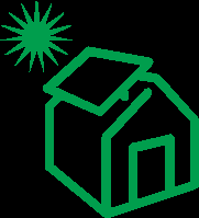 house with solar